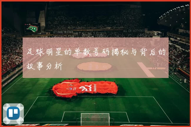 足球明星的单数号码揭秘与背后的故事分析