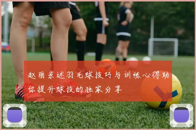 赵丽亲述羽毛球技巧与训练心得助你提升球技的独家分享